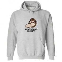 Monkey Fist Security Classic Unisex Kids and Adults Pullover Hoodie For Sitcom Fans